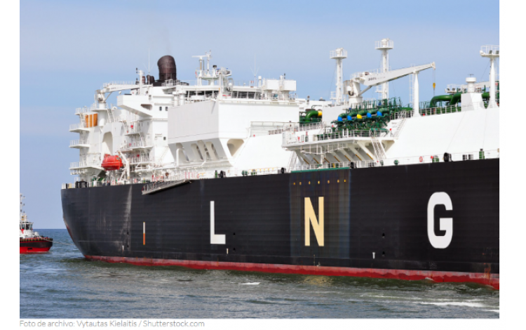 Exportaciones de GNL (gas natural licuado)