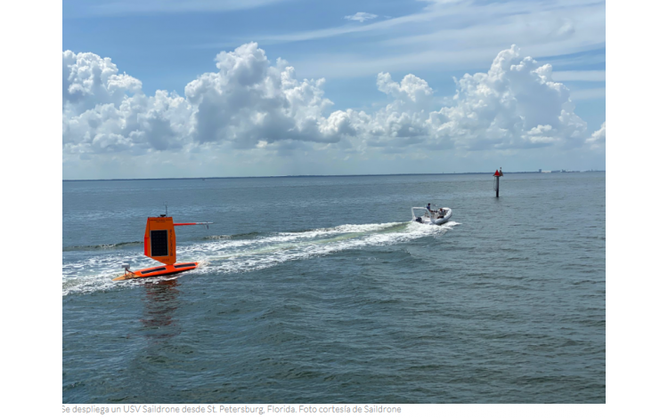 Drones perseguidores de tormentas listos para interceptar grandes huracanes en el mar