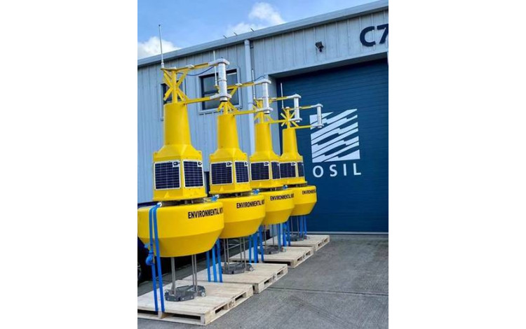 OSIL Oil Spill Buoys protecting Desalinisation Plants