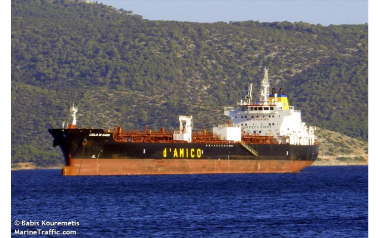 The quarantined tanker Cielo di Hanoi has to be disinfected to return to sea