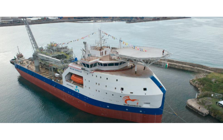 Armón entrega el petrolero Blue Eagle a la empresa mexicana Durandco: "Es el buque más avanzado del sector."